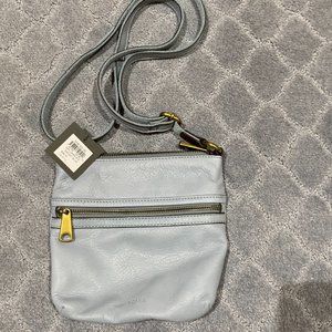 Fossil Explorer Mini Smokey Blue Crossbody
